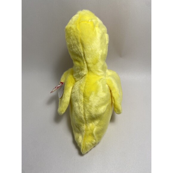 Ty Classic Quackers the Yellow Duck 2000 EUC With Paper Hang Tag - Picture 6 of 10
